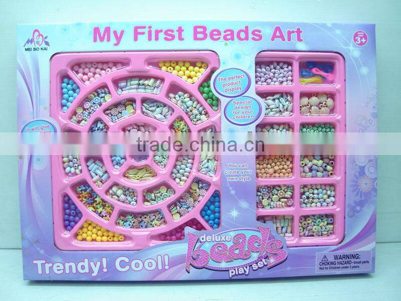 Kids DIY plastic beads set