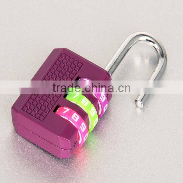 Decorative resettable combination digital padlock