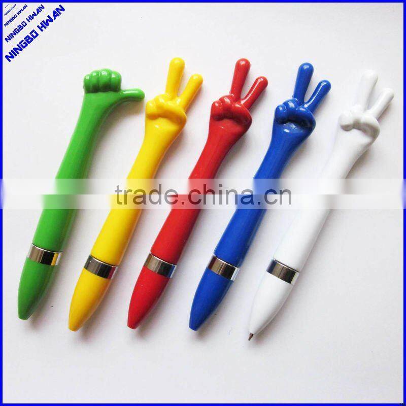 cartoon design square and fat barrel recycling big size plastic square pen