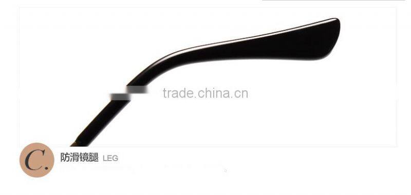 New 2016 vintage metal frame flat lens Korean glass frame for men and women can match myopia