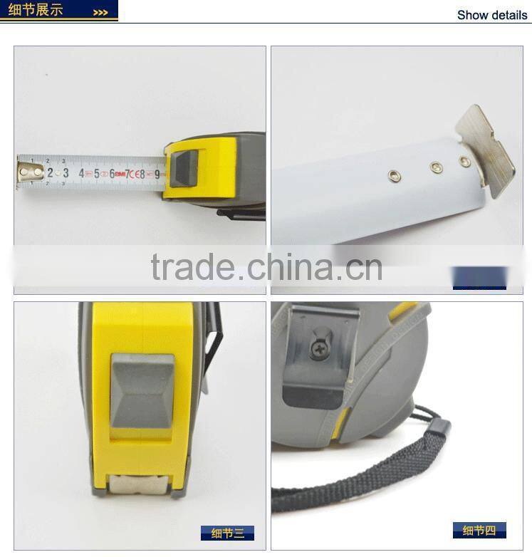China ruber covering 3m steel measuring tape