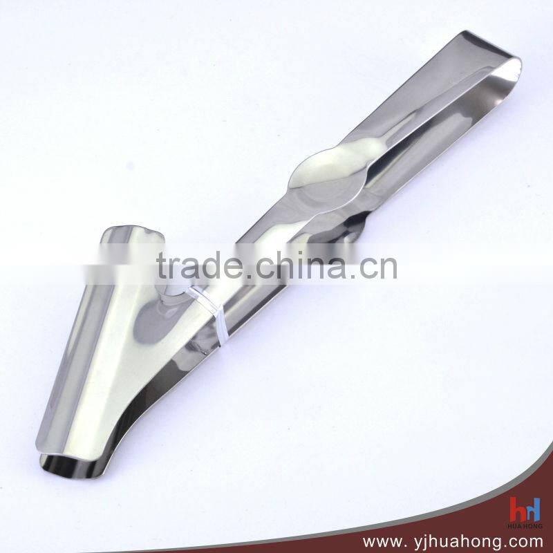 Unique design stainless steel sausage tongs,food tongs HFT-SS17