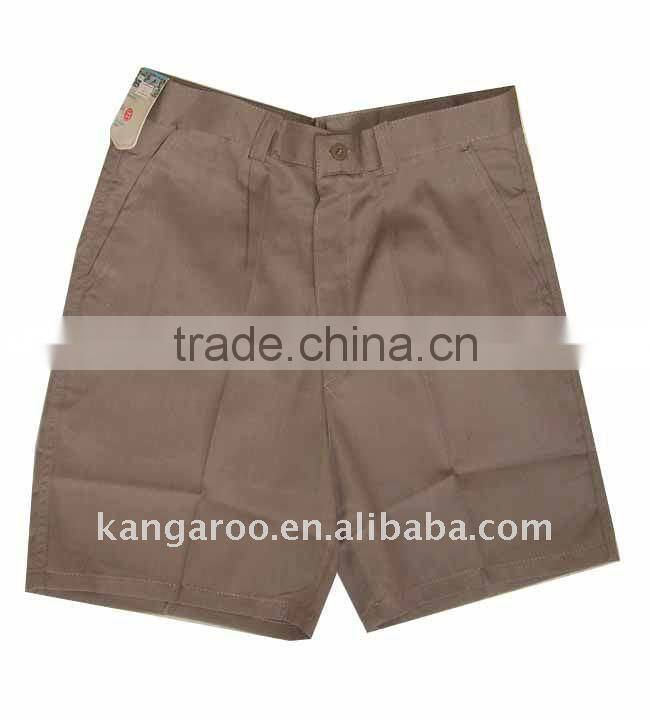 Good quality 100% cotton Kahki Short Pants