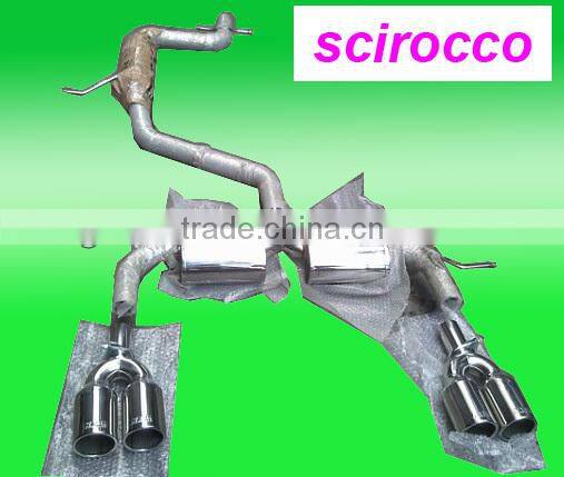 muffler catback for scirocco