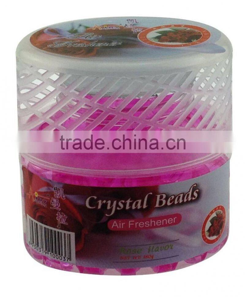 2016 pink Crystal GEL Beads Air Freshener lily scent