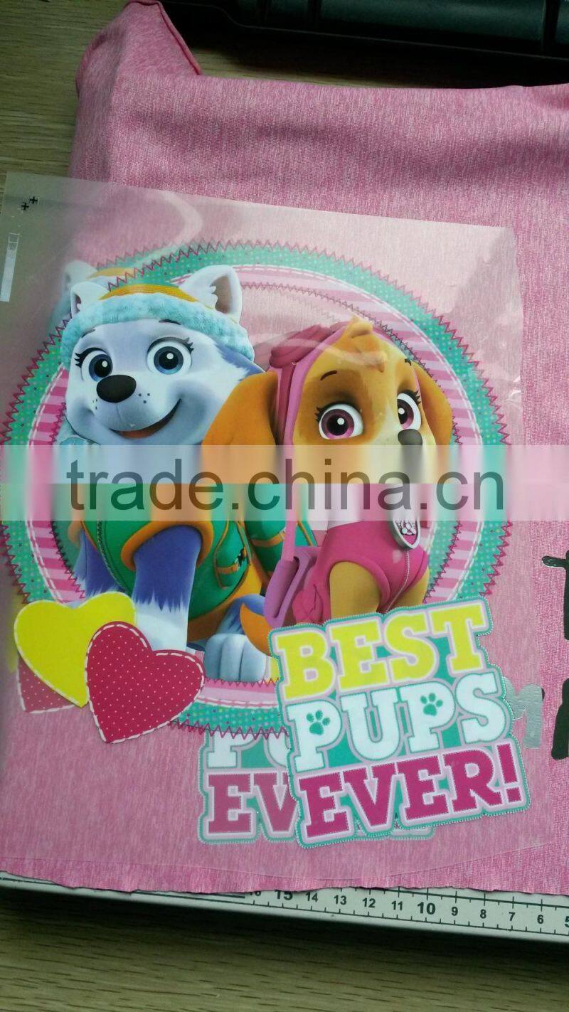 hot peel for plastisol ink print of Jiabao high quality siliconized PET release film