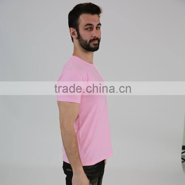 unisex cheap overseas custom men T-shirt