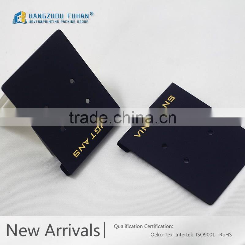 Custom PVC Plastic Earring Hang Tag For Earrings