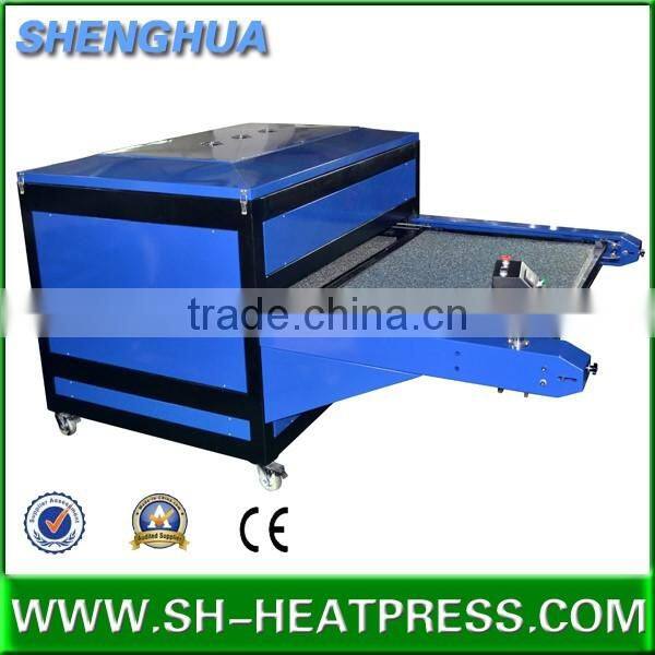 CE certificate high quality air powered big size heat press machine 100x120cm