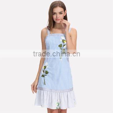 Domin fashion latest 2 piece style fancy lace dress
