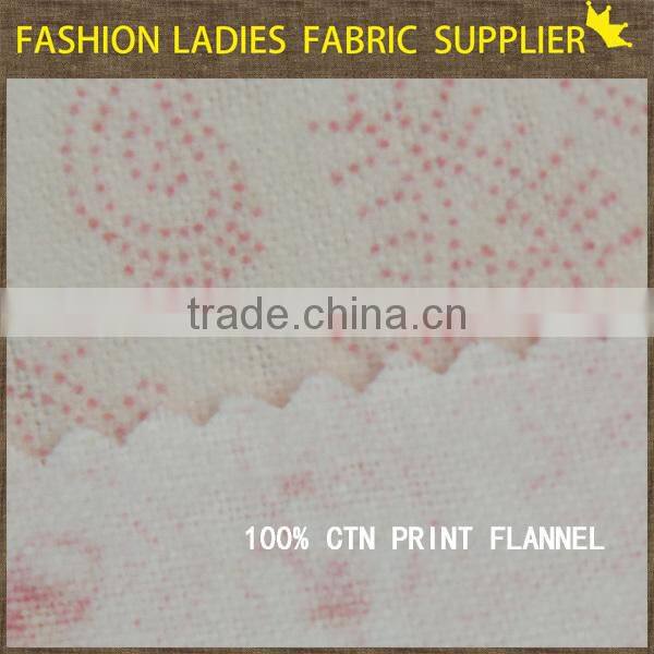 shaoxing textile 100%cotton 20x10/40x42 print fabric cotton fabric flannel shirt flannel fabric