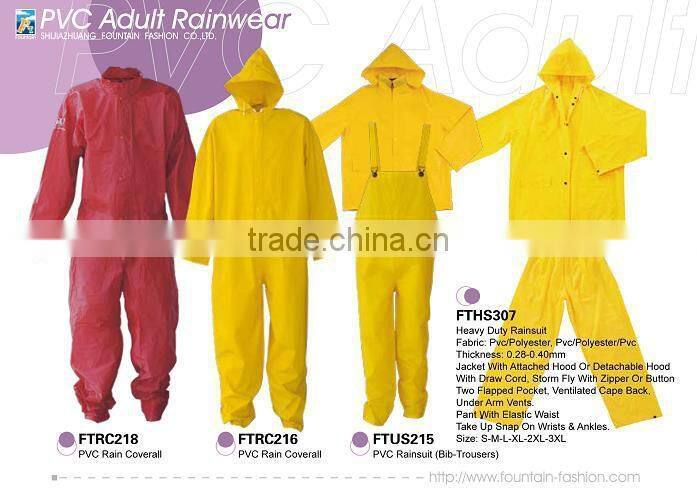 polyester Motorcycle rainsuit