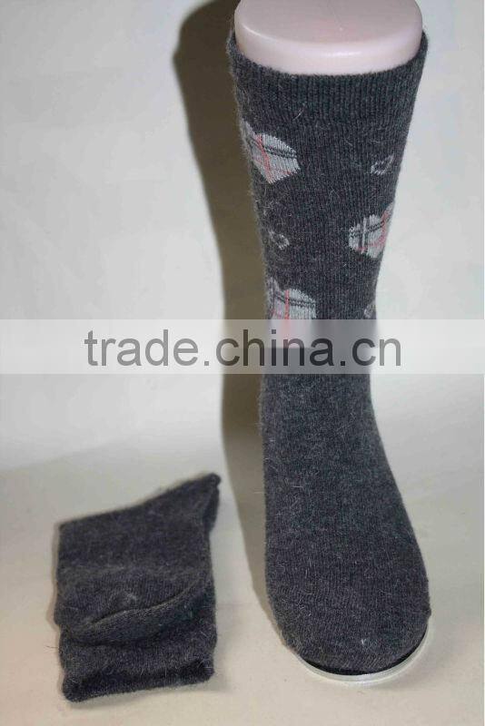 Lady heart deign thick wool warm socks