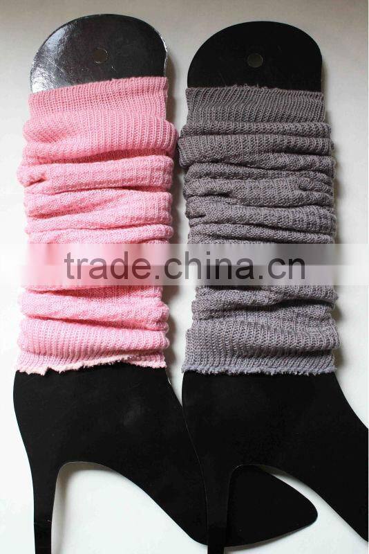 Custom adults lady knitted leg warmers