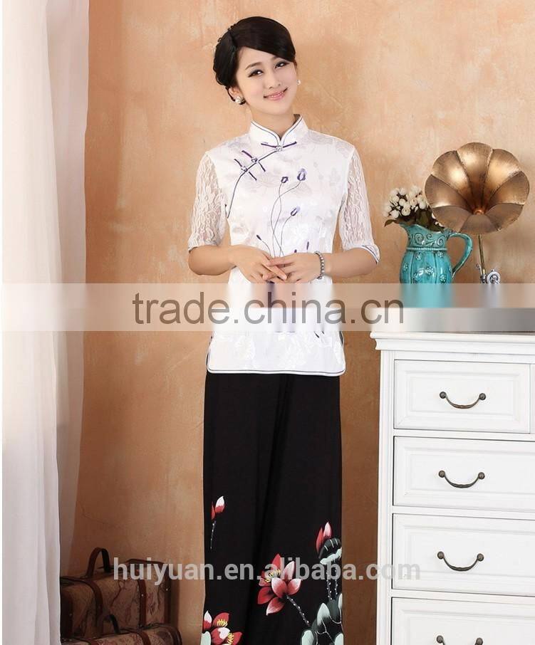 2014 newest woman hotel uniform for waitress