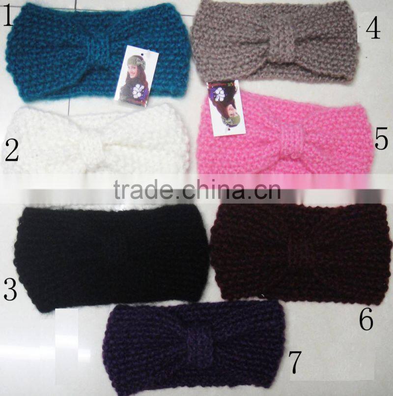 Fashion Hot popular crochet acrylic knitted headband