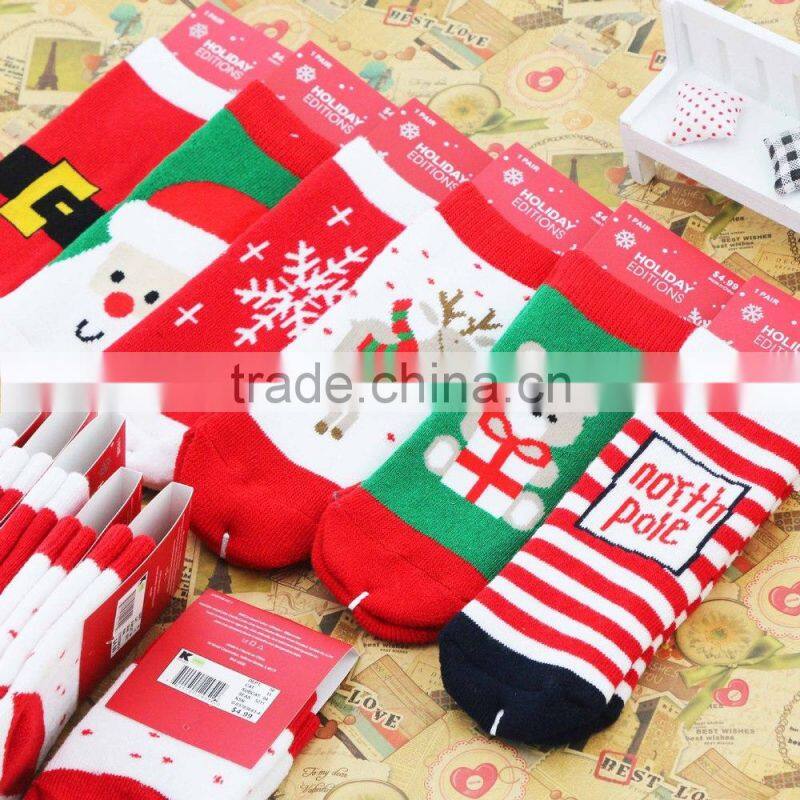 Christmas Baby Cotton Fancy Socks China Wholesale Baby Socks