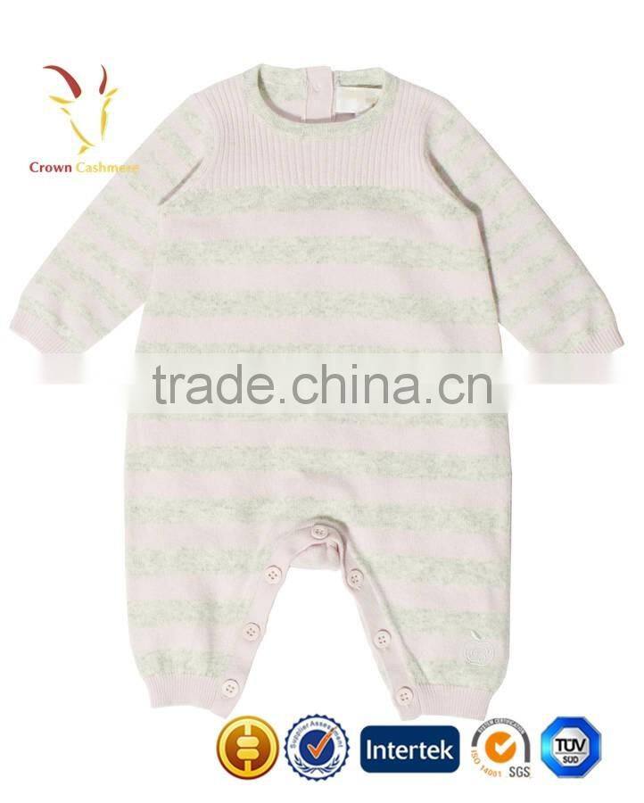 Stripe Pattern Cute Baby Romper Suit