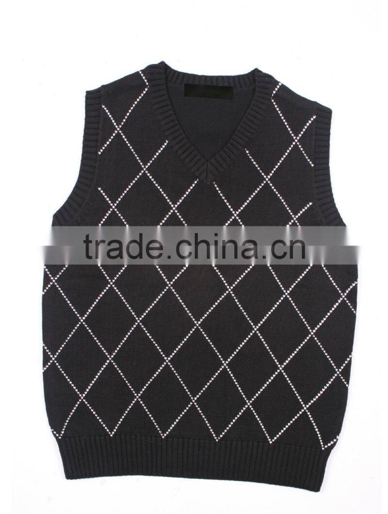 Wholesale V Neck Cheap Men Sweater Vest