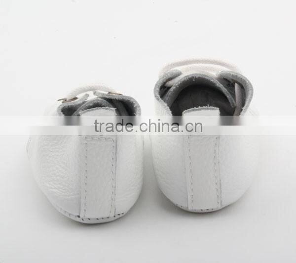 Comfortable soft handmade oxford baby shoes
