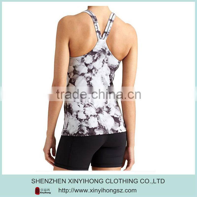 custom bodybuilding stringer vest/sublimation singlet/x-back tank top