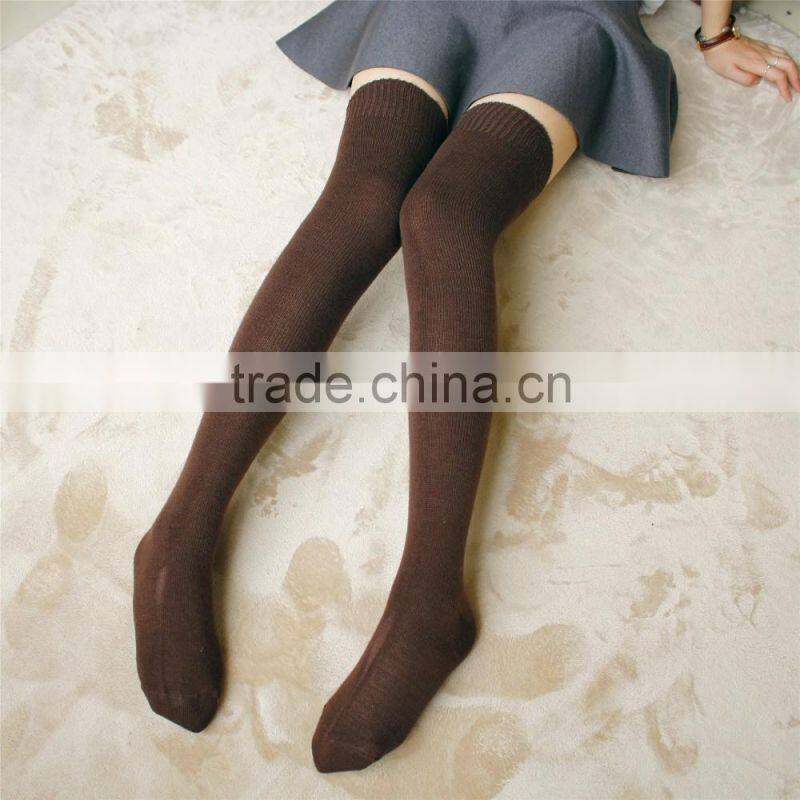 Sexy Women Girl Thigh High Stockings,8 Colors Cute Long Cotton Warm Over The Knee Socks,Fashion Knee High Socks