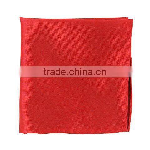 hand-rolled edges men's silk twill hankie