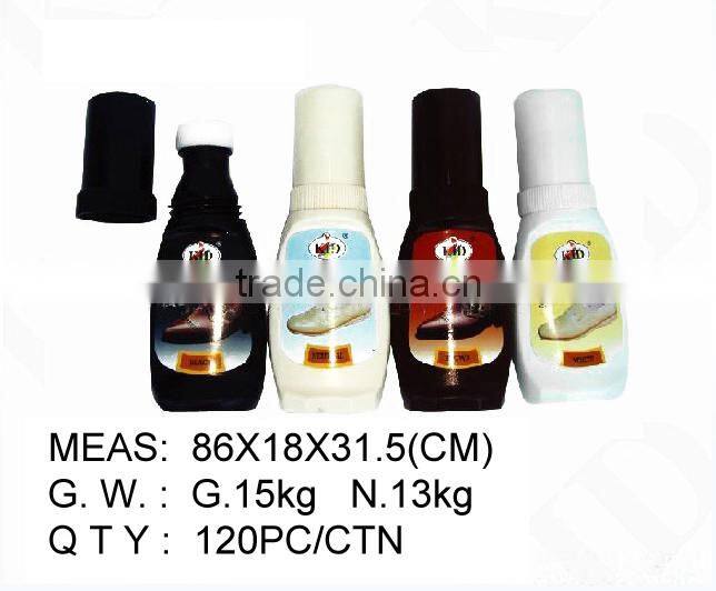 Instant high gloss sport shoe cleaner liquid shoe polish