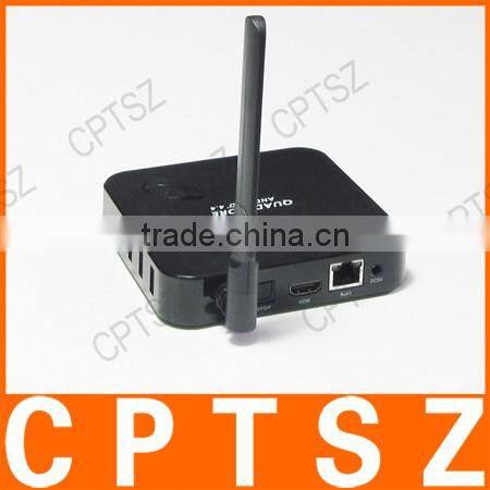 F6 cost-effective quad-core Android 4.4 high definition TV set-top box network player RK3128 1G + 8G