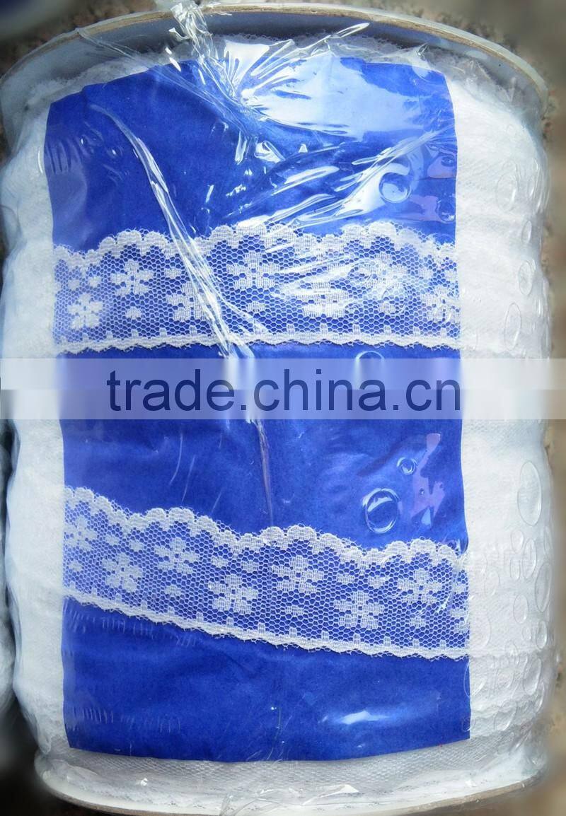 cheap african lace fabric punjabi suit lace design embroidered decorative trimming lace for wedding