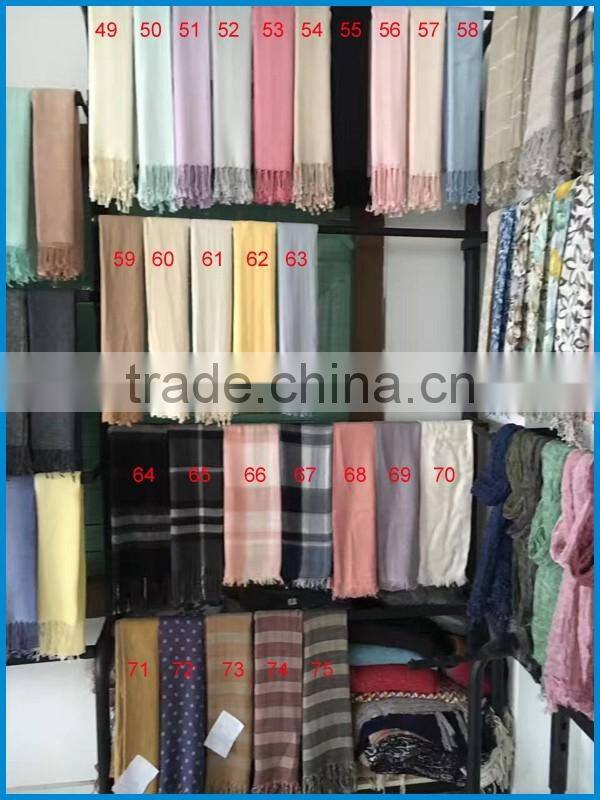 Women's fashion woven linen cotton china scarf