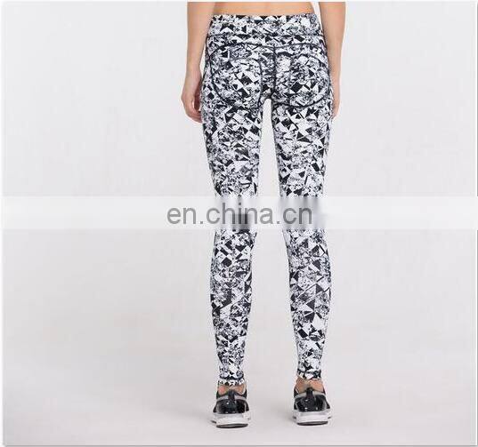 fitness black girls 90% polyester 10% spandex yoga pants wholesale