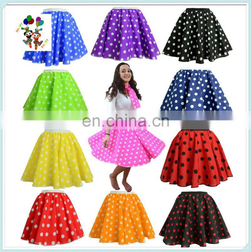 Polka Dot Rock and Roll Hen Party Sexy Fancy Dress Costumes HPC-2483