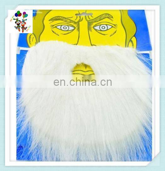 Funny Father Christmas Party White Santa Fake Beard HPC-0356