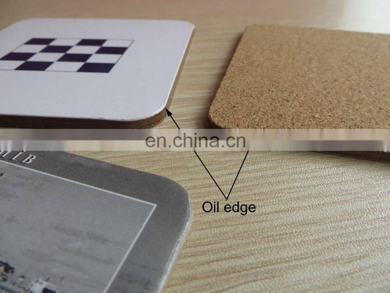 Hot sale 2016 paper cork beer wine glass coaster for party