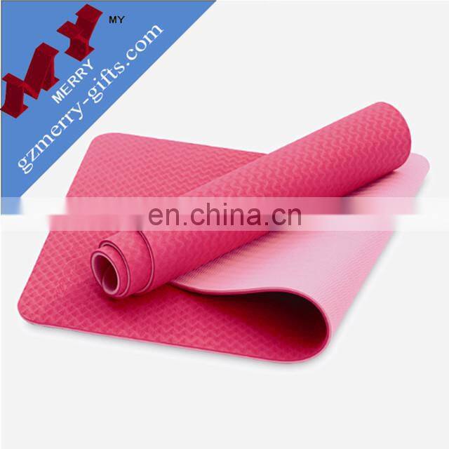 Chinese supplier tasteless wholesale yoga mat / eco friendly yoga mat