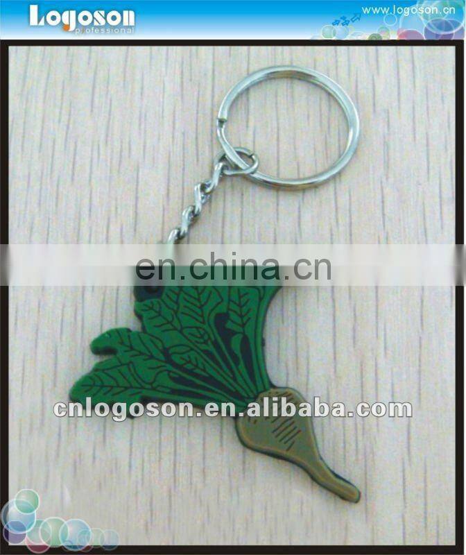 Personalized Slippers Shape Custom Soft PVC Keychains