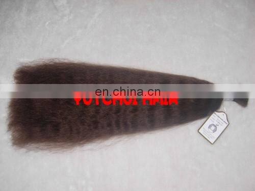 2015 Wholesale High Quality Remy Dark Chocolate Brown Double Drawn Hair For Brazilian Human Hair Extension