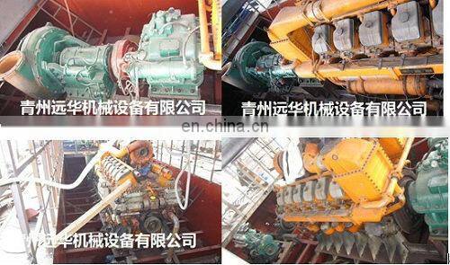 150 cbm/h output sand dredging machine cutter suction dredge