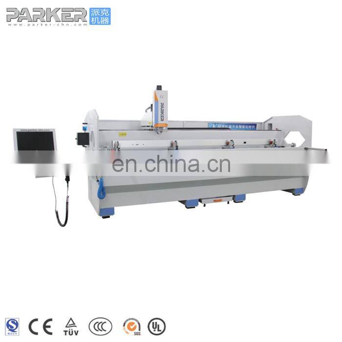 Aluminum Profile CNC Drilling Machine With 4 Tools Magazine with CE