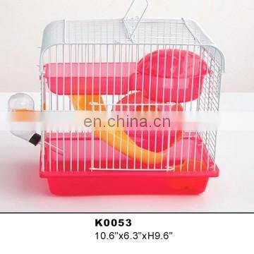 Wholesale Factory Luxury Custom Fold Cheap Plastic Metal Acrylic Hamster Cage For Sale