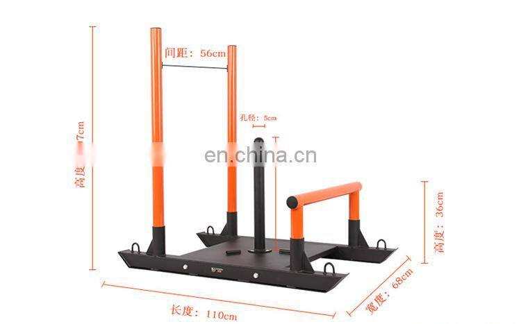 Heavy detonating force training Power Push Sled