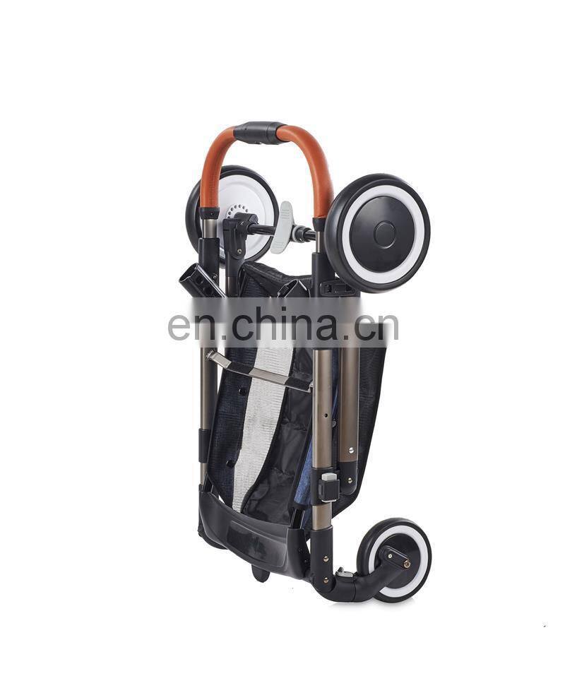 factory 2 in 1 aluminum alloy frame foldable pram pushchair stroller
