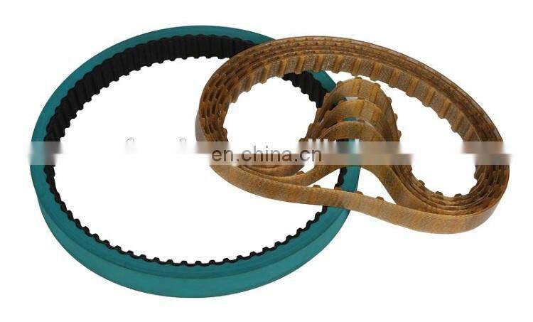 5M Rubber timing belt with 5mm red rubber coated belt industrial belt