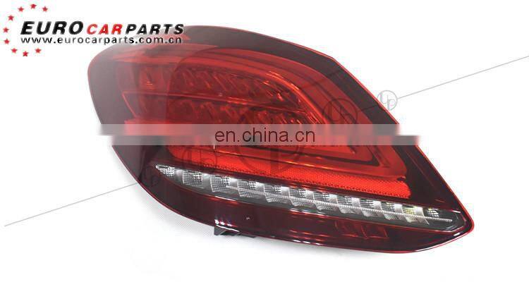 W205 19y tail lamp for C-class W205 2015-2017 upgrade to 2019model tail light