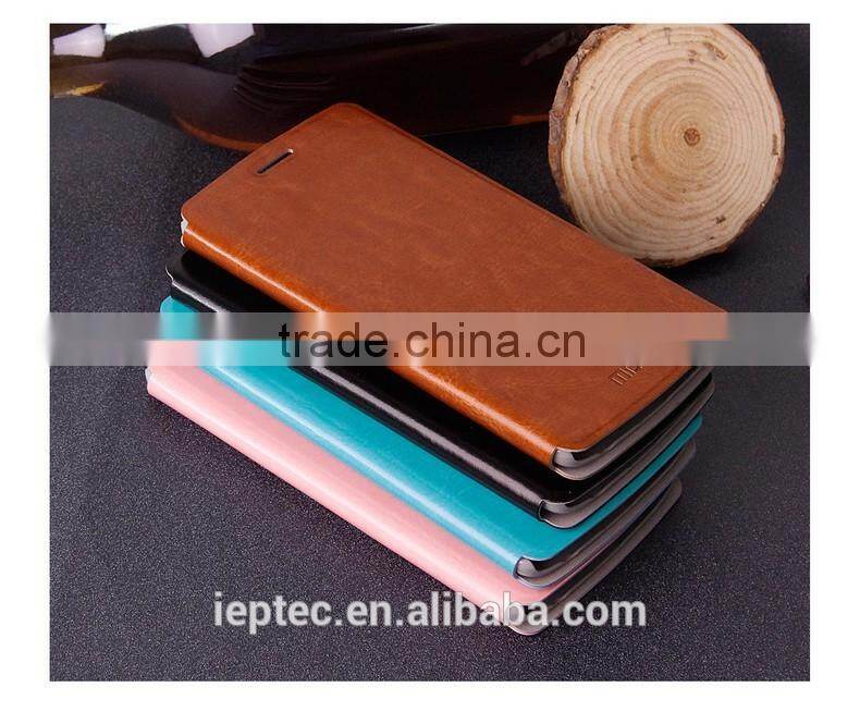 MOFi Brand RUI Series PU Leather Flip Phone Cases Cover for LG G3, TPU Back Cover for LG G3