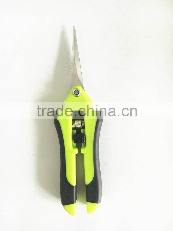 Good quality Hydroponics grass garden pruning shear scissor