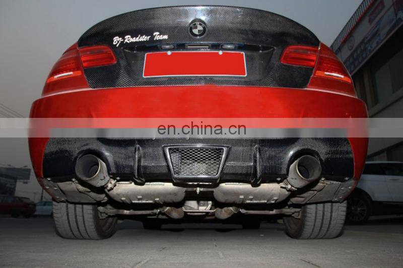 Carbon Fiber Rear Bumper Diffuser for BMW E92 M-tech 2008-2011