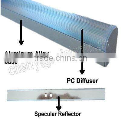 Teardrop T5 1x21w fluorescent lighting fixture Slim