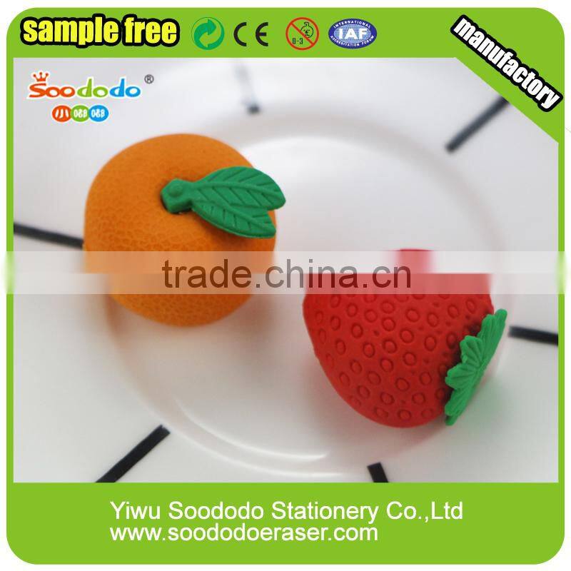 Japanese Fruit And Vegetable Shped 3D Pencil Erasers